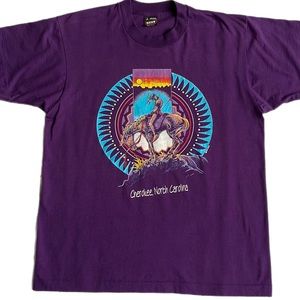 Vintage Single Stitch Cherokee NC Tee Shirt Native American